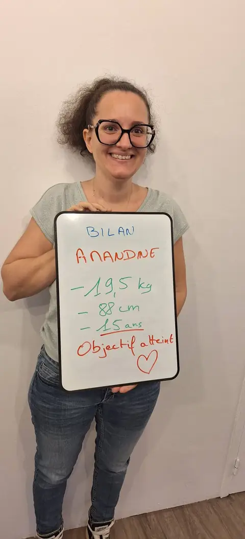 Sur l’ardoise du club, à Dax, une membre affiche son bilan
